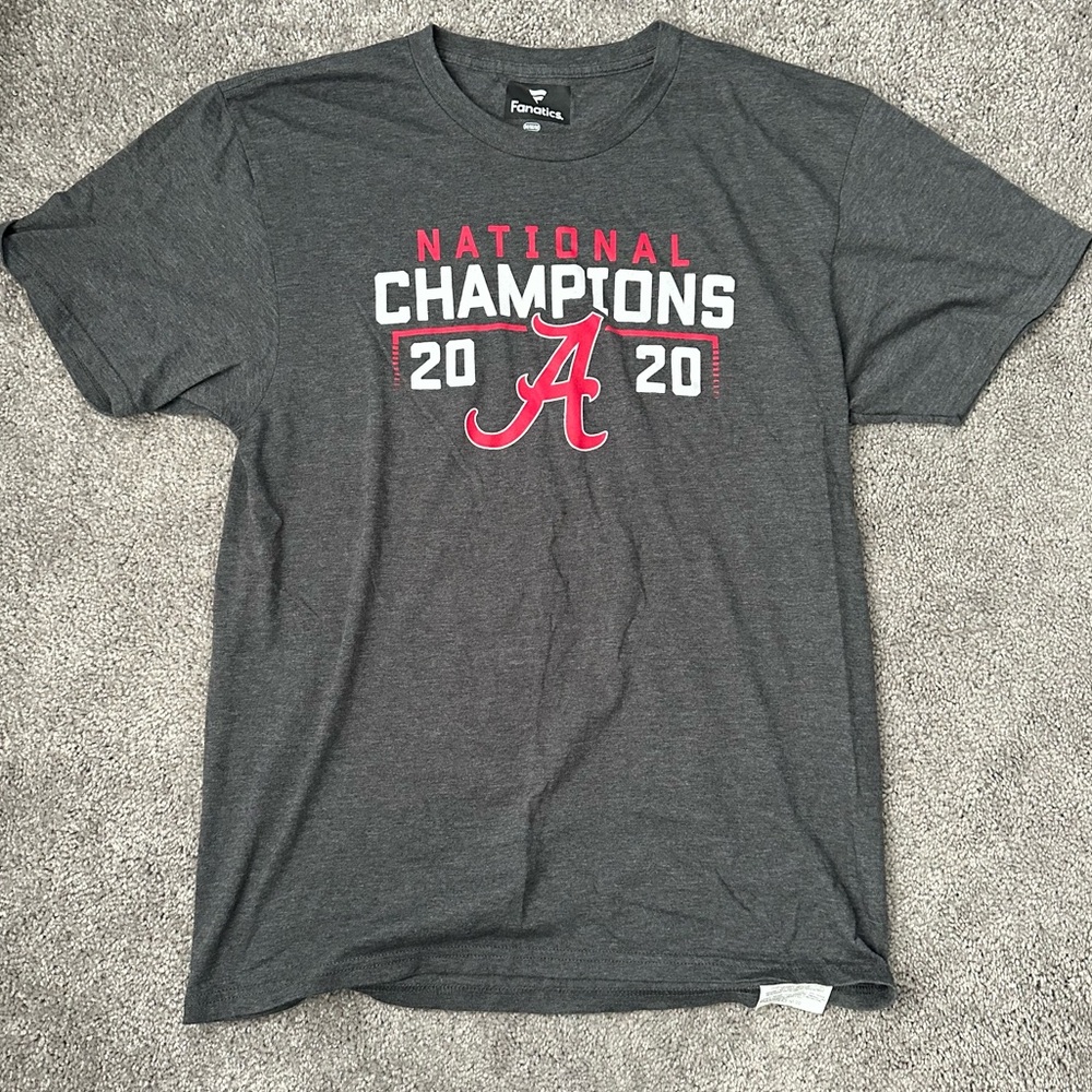 Alabama 2020 National Championship Tee